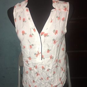 Hawthorn top with little roses and flowers
